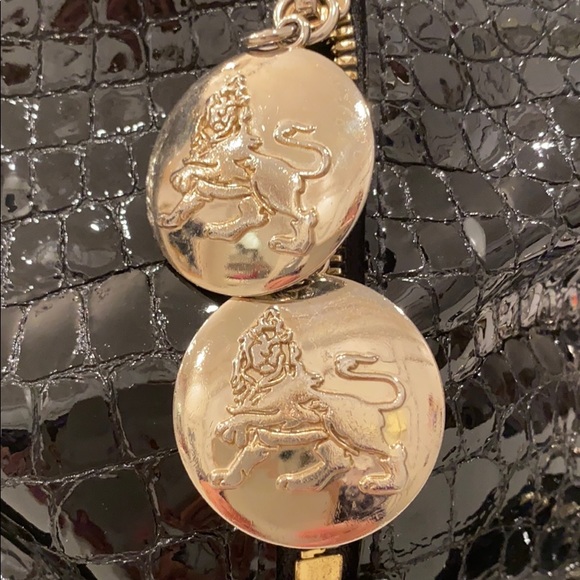 SOLD-MCM Designer Purse Bag Limited Edition Black & White Marquis Satchel Rare - Picture 12 of 16